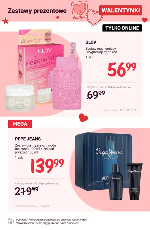 Rossmann - gazetka promocyjna Walentynki - prezenty i okazje! od soboty 07.02  - strona 12