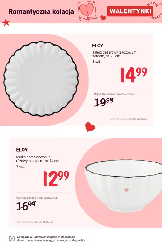 Rossmann - gazetka promocyjna Walentynki - prezenty i okazje! od soboty 07.02  - strona 4