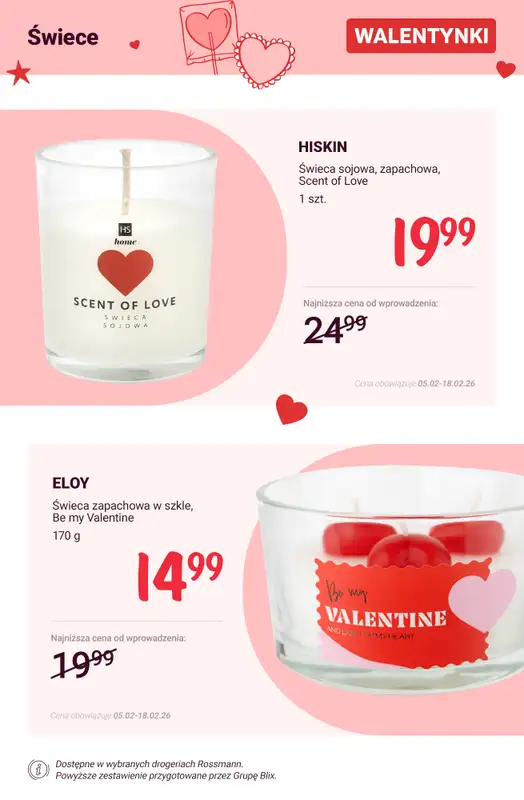 Rossmann - gazetka promocyjna Walentynki - prezenty i okazje! od soboty 07.02  - strona 9