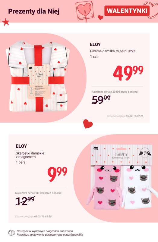 Rossmann - gazetka promocyjna Walentynki - prezenty i okazje! od soboty 07.02  - strona 2