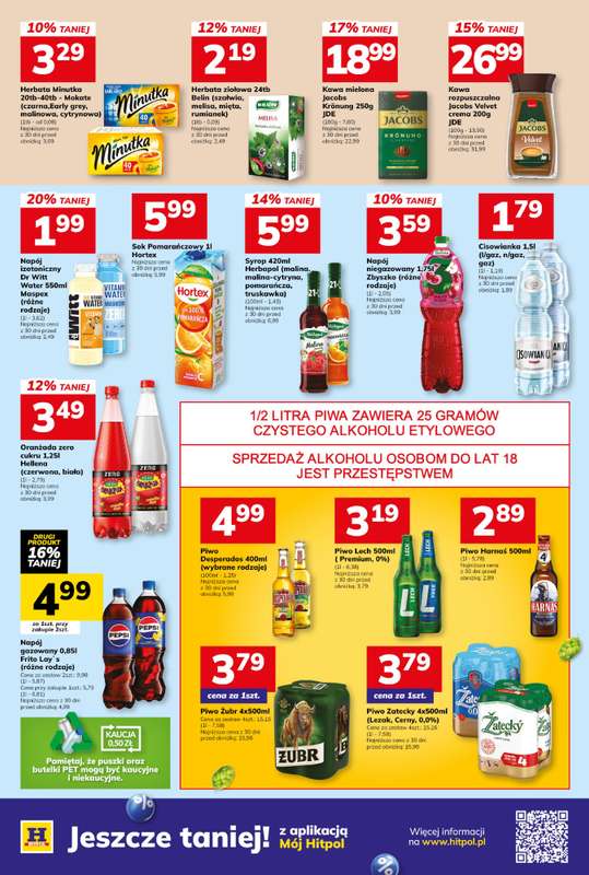 Hitpol - gazetka promocyjna Gazetka promocyjna! od piątku 13.02 do niedzieli 22.02 - strona 10