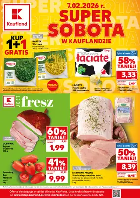Kaufland - gazetka promocyjna Oferta Kaufland - SUPER SOBOTA od soboty 07.02 do soboty 07.02