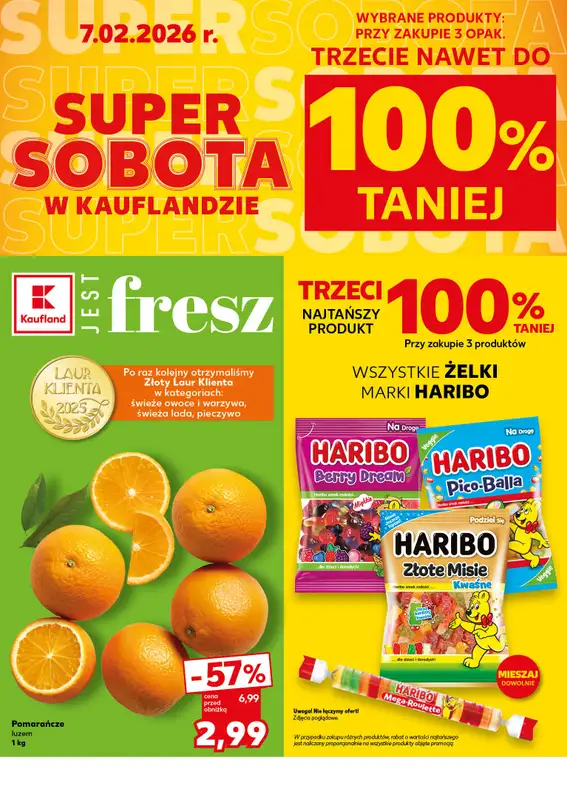 Kaufland - gazetka promocyjna Oferta Kaufland - SUPER SOBOTA od soboty 07.02 do soboty 07.02 - strona 2