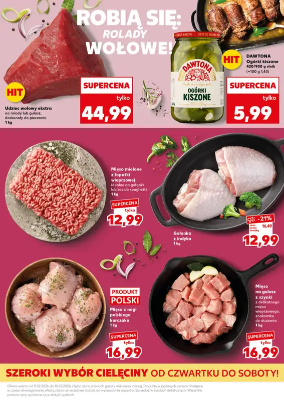 Kaufland - gazetka promocyjna Oferta Kaufland - SUPER SOBOTA od soboty 07.02 do soboty 07.02 - strona 13