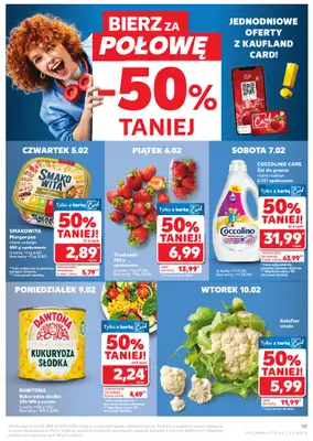 Kaufland - gazetka promocyjna Oferta Kaufland od czwartku 05.02 do wtorku 10.02 - strona 19