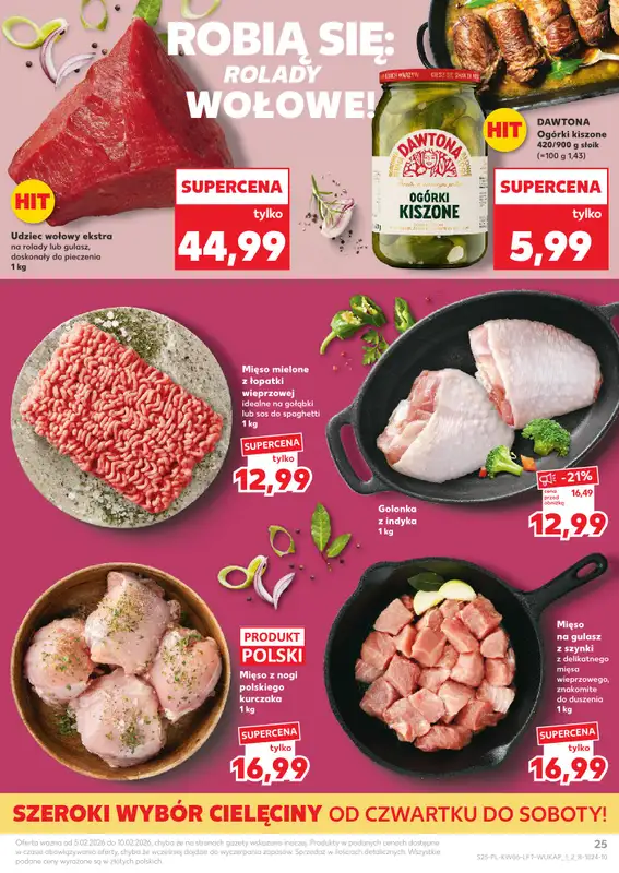 Kaufland - gazetka promocyjna Oferta Kaufland od czwartku 05.02 do wtorku 10.02 - strona 25