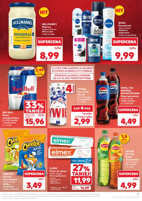 Kaufland - gazetka promocyjna Oferta Kaufland od czwartku 05.02 do wtorku 10.02 - strona 17