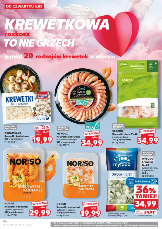 Kaufland - gazetka promocyjna Oferta Kaufland od czwartku 05.02 do wtorku 10.02 - strona 34