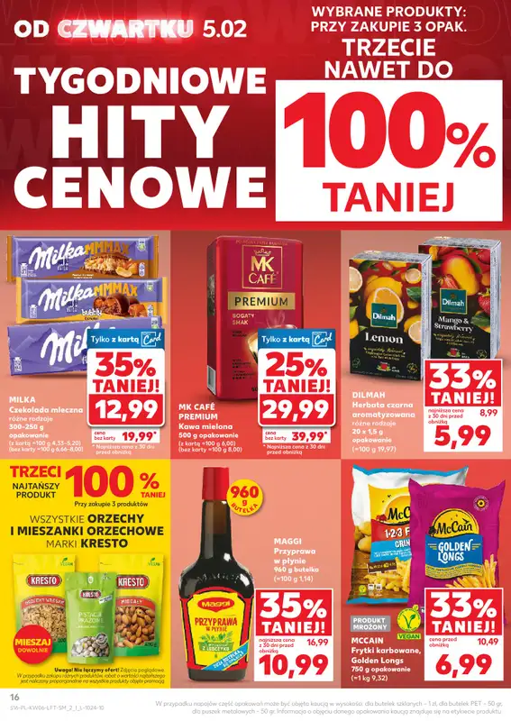 Kaufland - gazetka promocyjna Oferta Kaufland od czwartku 05.02 do wtorku 10.02 - strona 16