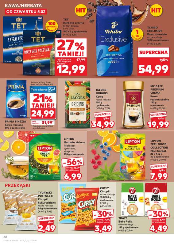 Kaufland - gazetka promocyjna Oferta Kaufland od czwartku 05.02 do wtorku 10.02 - strona 38