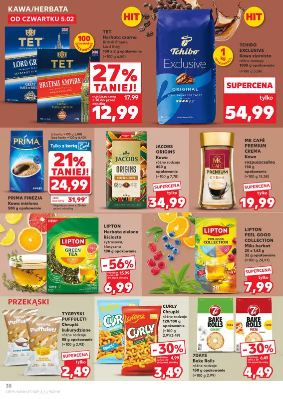 Kaufland - gazetka promocyjna Oferta Kaufland od czwartku 05.02 do wtorku 10.02 - strona 38