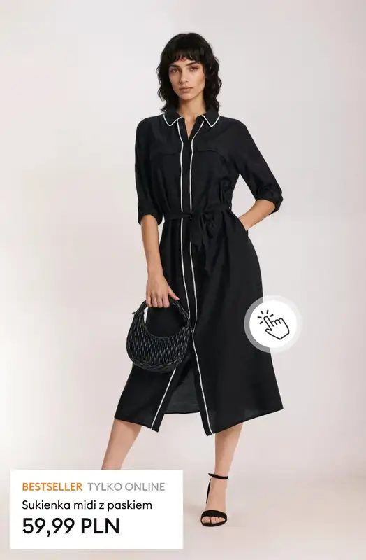 Sinsay - gazetka promocyjna Sukienki damskie - od 39,99 PLN od soboty 07.02 do piątku 13.02 - strona 14