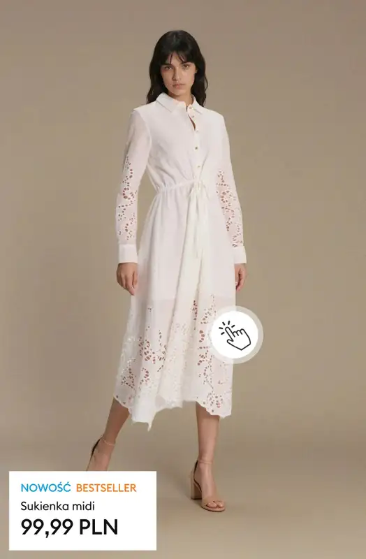 Sinsay - gazetka promocyjna Sukienki damskie - od 39,99 PLN od soboty 07.02 do piątku 13.02 - strona 16