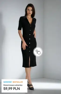 Sinsay - gazetka promocyjna Sukienki damskie - od 39,99 PLN od soboty 07.02 do piątku 13.02 - strona 7