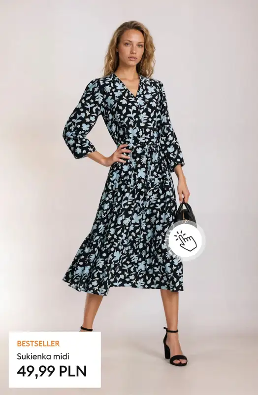 Sinsay - gazetka promocyjna Sukienki damskie - od 39,99 PLN od soboty 07.02 do piątku 13.02 - strona 9