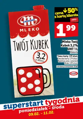 TOPAZ - gazetka promocyjna Superstart tygodnia od poniedziałku, 09.02 od poniedziałku 09.02 do środy 11.02 - strona 6