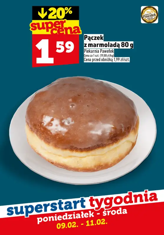 TOPAZ - gazetka promocyjna Superstart tygodnia od poniedziałku, 09.02 od poniedziałku 09.02 do środy 11.02 - strona 4