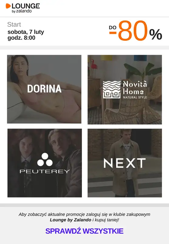 Lounge by Zalando - gazetka promocyjna Do -80% promocje na wybrane marki na WEEKEND! od soboty 07.02 do niedzieli 08.02 - strona 9