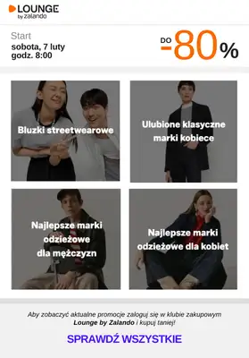 Lounge by Zalando - gazetka promocyjna Do -80% promocje na wybrane marki na WEEKEND! od soboty 07.02 do niedzieli 08.02 - strona 5