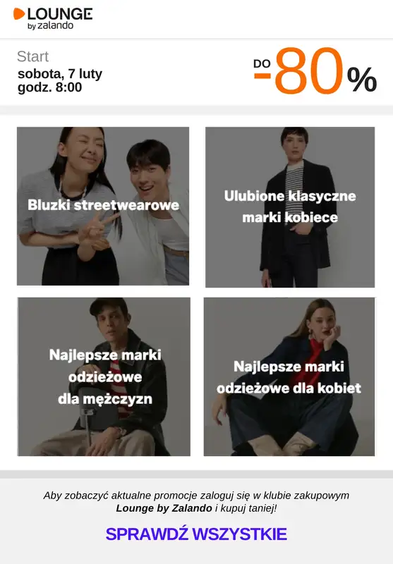 Lounge by Zalando - gazetka promocyjna Do -80% promocje na wybrane marki na WEEKEND! od soboty 07.02 do niedzieli 08.02 - strona 5