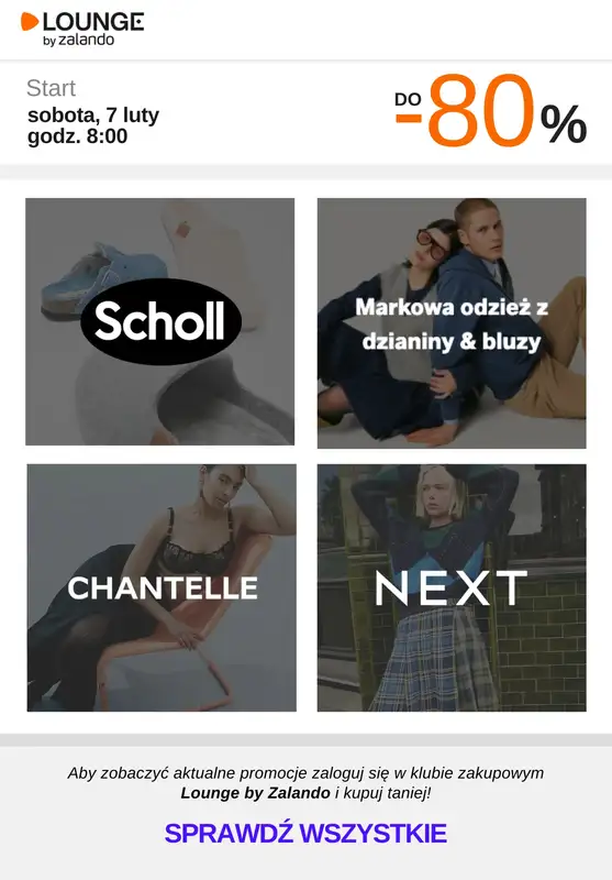 Lounge by Zalando - gazetka promocyjna Do -80% promocje na wybrane marki na WEEKEND! od soboty 07.02 do niedzieli 08.02 - strona 8