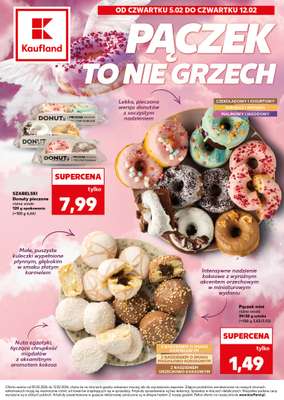 Kaufland - gazetka promocyjna Oferta Kaufland - Pączki od czwartku 05.02 do czwartku 12.02