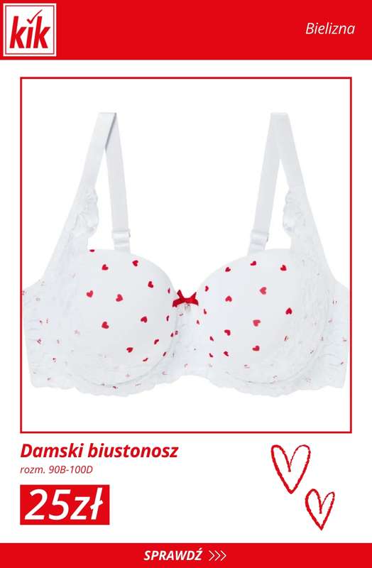 KiK - gazetka promocyjna Prezenty walentynkowe dla niej – w super cenach! od piątku 06.02 do niedzieli 22.02 - strona 7