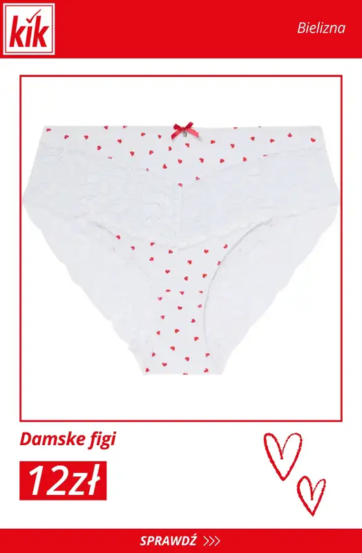 KiK - gazetka promocyjna Prezenty walentynkowe dla niej – w super cenach! od piątku 06.02 do niedzieli 22.02 - strona 9