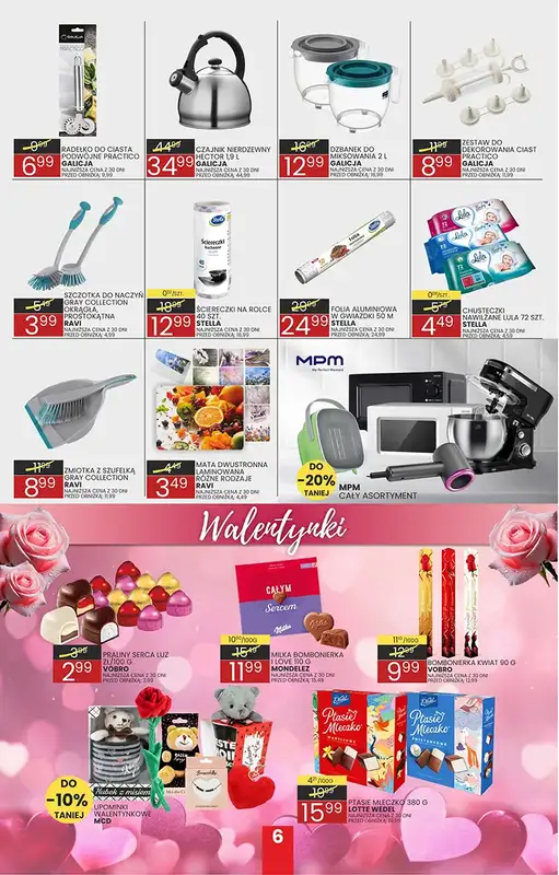 Wafelek - gazetka promocyjna Gazetka od poniedziałku 09.02 do soboty 21.02 - strona 6