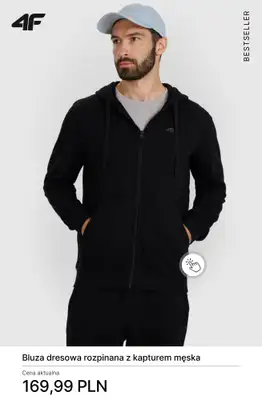 4F - gazetka promocyjna Bluzy i spodnie dresowe dla niego od piątku 06.02  - strona 10