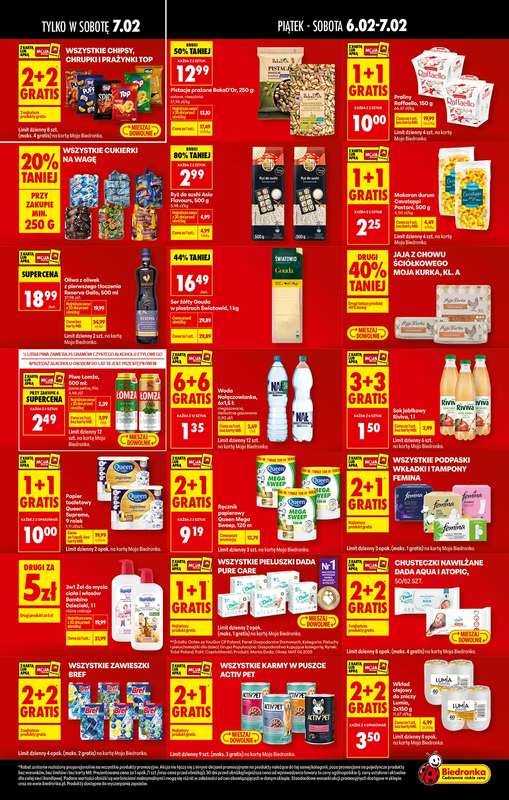 Biedronka - gazetka promocyjna Tani Weekend od piątku 06.02 do soboty 07.02 - strona 2