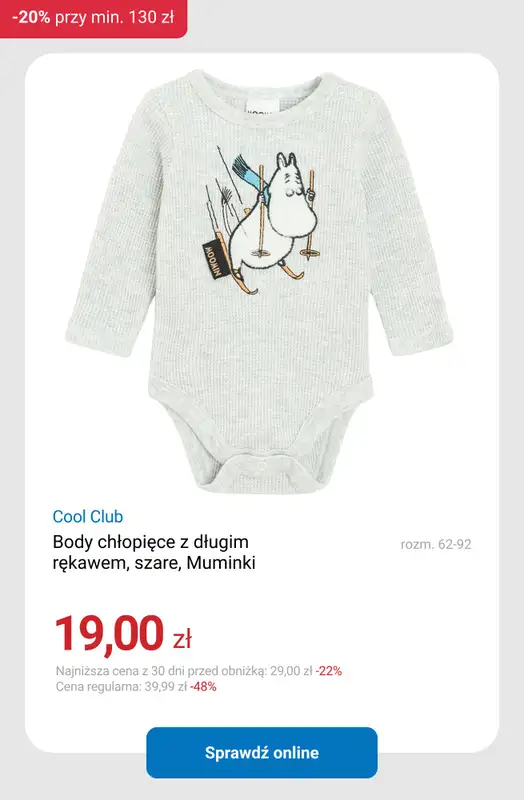 Smyk - gazetka promocyjna -20% przy zakupach za min. 130 zł od piątku 06.02 do poniedziałku 09.02 - strona 8