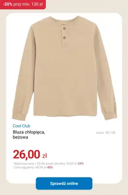 Smyk - gazetka promocyjna -20% przy zakupach za min. 130 zł od piątku 06.02 do poniedziałku 09.02 - strona 5