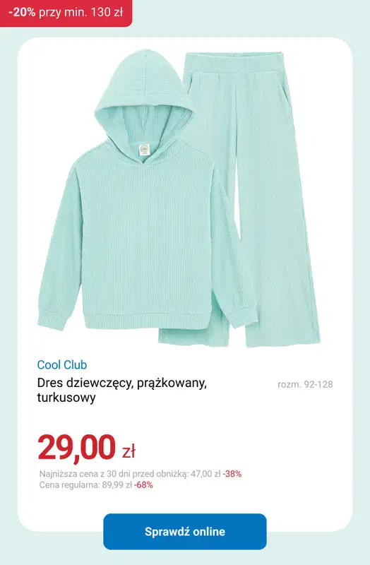 Smyk - gazetka promocyjna -20% przy zakupach za min. 130 zł od piątku 06.02 do poniedziałku 09.02 - strona 9