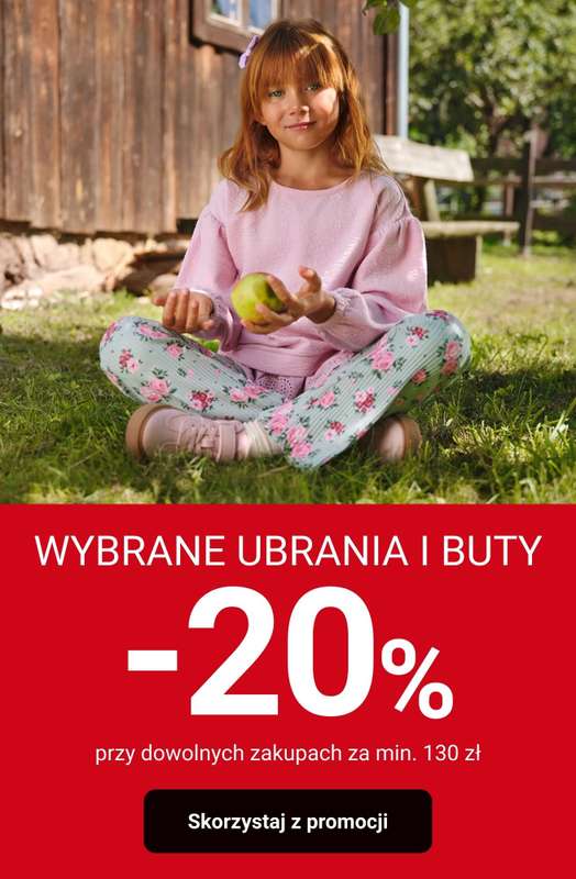 Smyk - gazetka promocyjna -20% przy zakupach za min. 130 zł od piątku 06.02 do poniedziałku 09.02