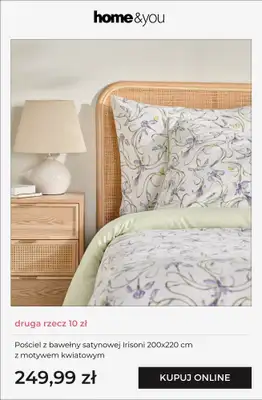 home&you - gazetka promocyjna Pościel - druga rzecz 10 zł od piątku 06.02 do poniedziałku 09.02 - strona 5