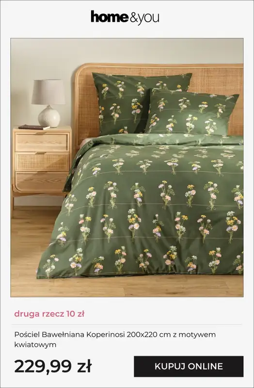 home&you - gazetka promocyjna Pościel - druga rzecz 10 zł od piątku 06.02 do poniedziałku 09.02 - strona 6