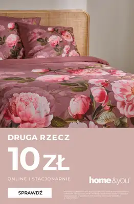 home&you - gazetka promocyjna Pościel - druga rzecz 10 zł od piątku 06.02 do poniedziałku 09.02