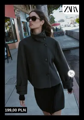 Zara - gazetka promocyjna Płaszcze i trencze na nowy sezon od piątku 06.02  - strona 8
