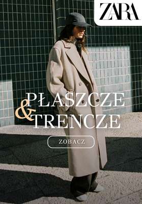 Zara - gazetka promocyjna Płaszcze i trencze na nowy sezon od piątku 06.02 