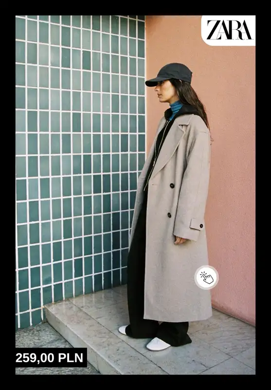 Zara - gazetka promocyjna Płaszcze i trencze na nowy sezon od piątku 06.02  - strona 4