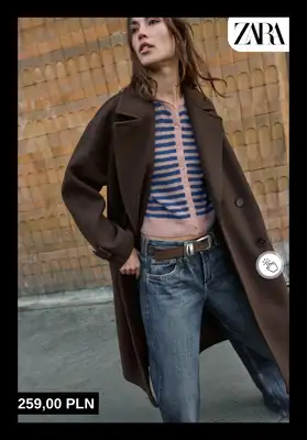 Zara - gazetka promocyjna Płaszcze i trencze na nowy sezon od piątku 06.02  - strona 7