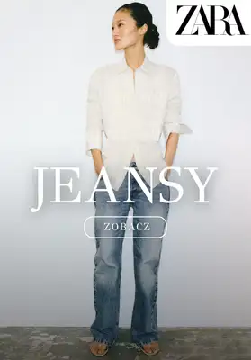 Zara - gazetka promocyjna Jeansy z nowej kolekcji od soboty 07.02 