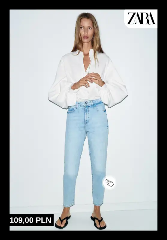 Zara - gazetka promocyjna Jeansy z nowej kolekcji od soboty 07.02  - strona 2