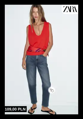 Zara - gazetka promocyjna Jeansy z nowej kolekcji od soboty 07.02  - strona 9