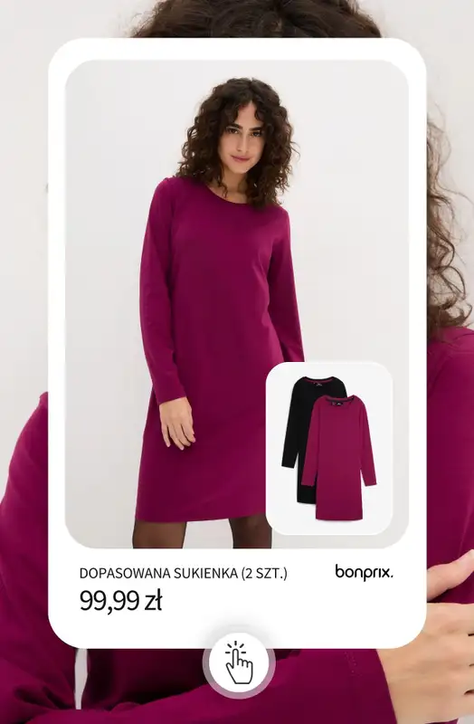 bonprix - gazetka promocyjna 25 zł rabatu + darmowa dostawa z KODEM! od piątku 06.02 do soboty 07.02 - strona 11