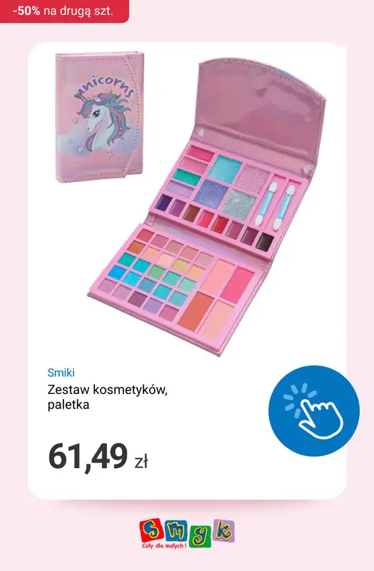 Smyk - gazetka promocyjna Smiki -50% na drugi tańszy produkt od piątku 06.02 do poniedziałku 09.02 - strona 10