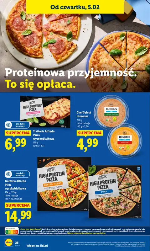 Lidl - gazetka promocyjna Oferta od czwartku od czwartku 05.02 do soboty 07.02 - strona 32