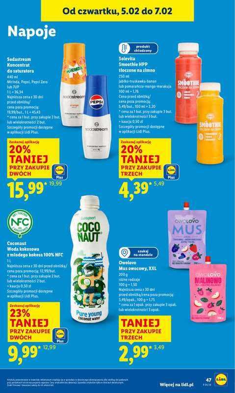 Lidl - gazetka promocyjna Oferta od czwartku od czwartku 05.02 do soboty 07.02 - strona 51