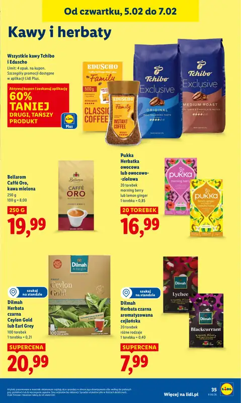 Lidl - gazetka promocyjna Oferta od czwartku od czwartku 05.02 do soboty 07.02 - strona 39